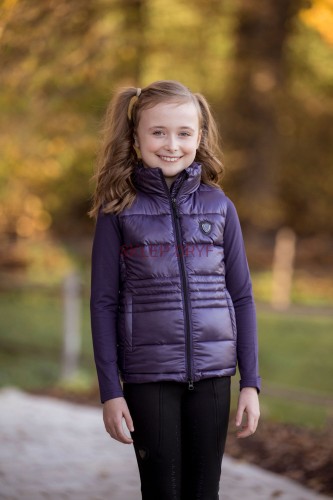 Kamizelka jeździecka dziecięca ocieplana