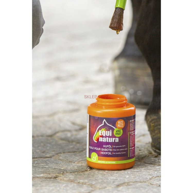 Olej do kopyt z pędzelkiem 450ml