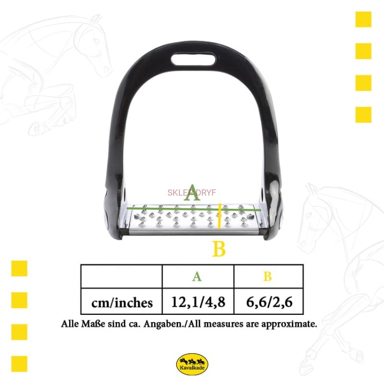 Strzemiona aluminiowe Balance