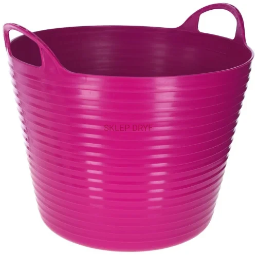 Elastyczne wiadro FlexBag 28l wiadro elastyczne nadaje się do przenoszenia wody np. na zawodach lub do postawienia w boksie jako żłób na podłogę