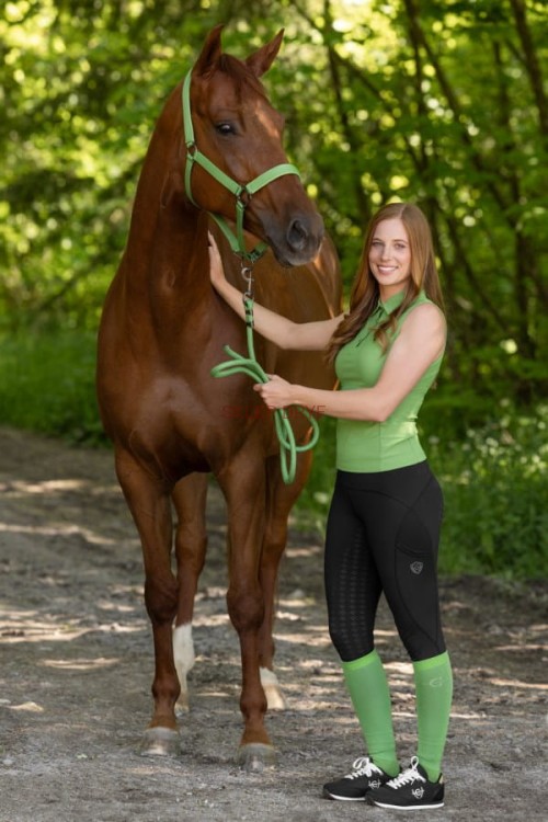 Podkolanówki cienkie konkursowe Covalliero