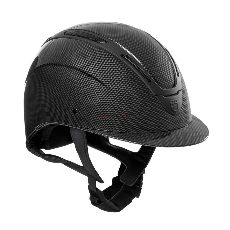 Kask unisex Apocalypse Carbon z karbonową skorupą. Homologacja EN 1384-2023