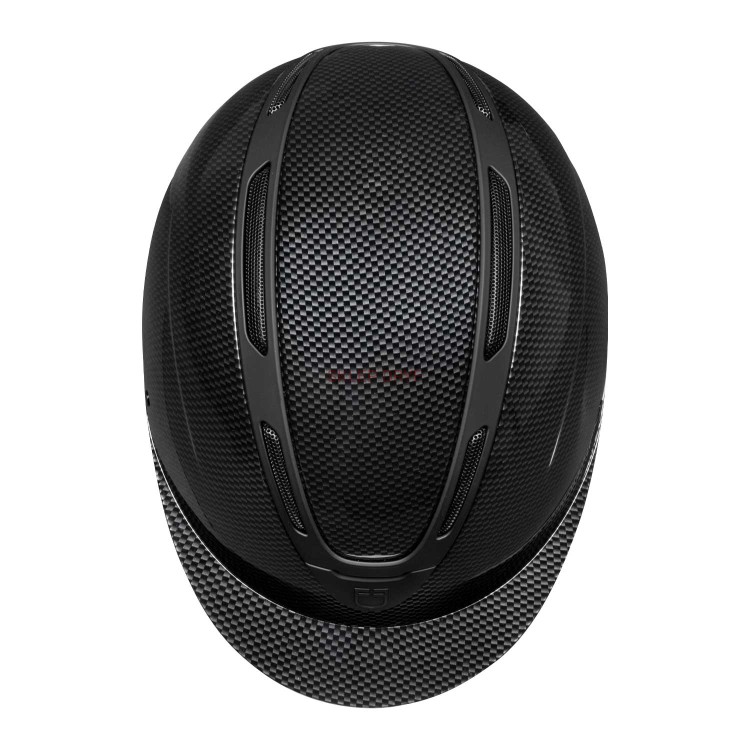 Kask unisex Apocalypse Carbon z karbonową skorupą. Homologacja EN 1384-2023