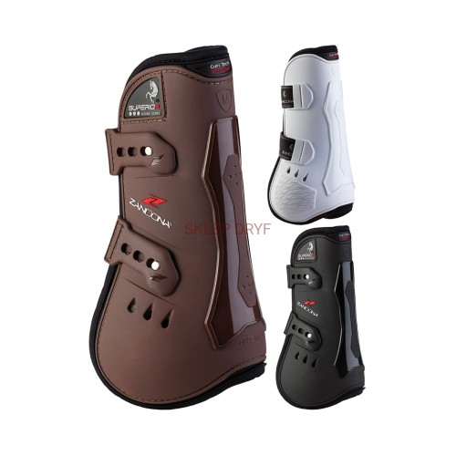 Ochraniacze dla konia Superior Air Strap Ochraniacze na ścięgna SUPERIOR AIR STRAP opracowane w celu ochrony nóg koni sportowych w skokach przez przeszkody