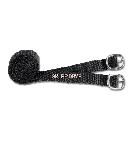 Ostrogi zaokrąglone z paskami damskie