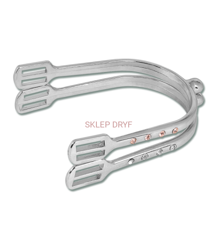 Ostrogi Crystal delikatne damskie