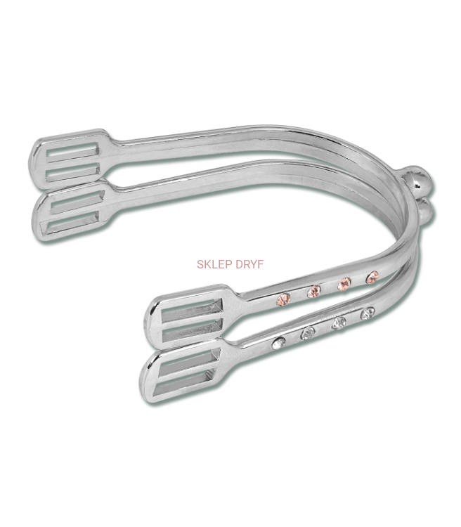 Ostrogi Crystal delikatne damskie