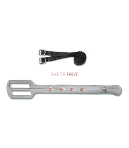 Ostrogi Crystal delikatne damskie