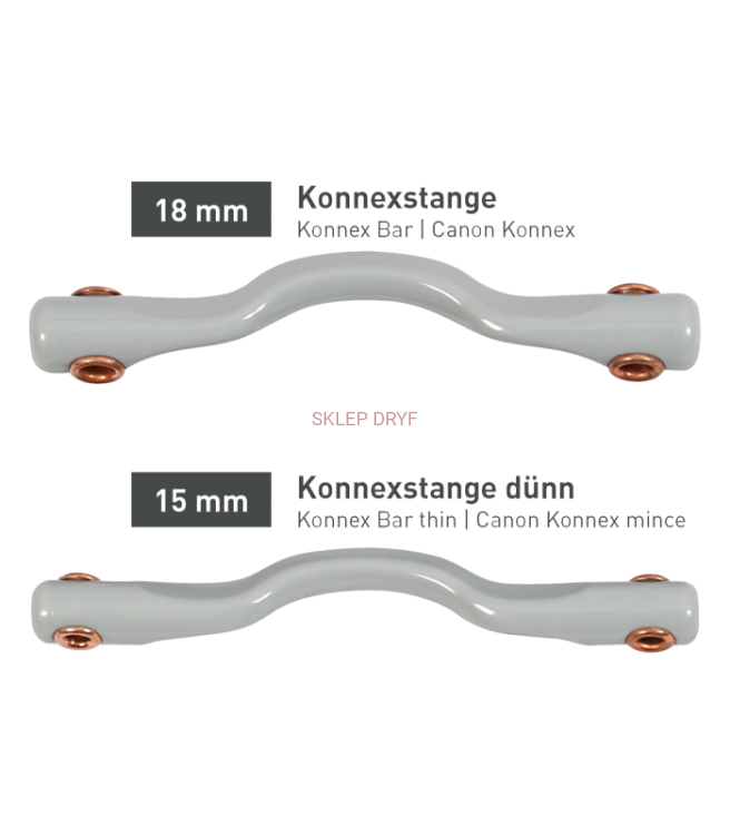 Wędzidło Beris - typ soft  ścięgierz 15 mm