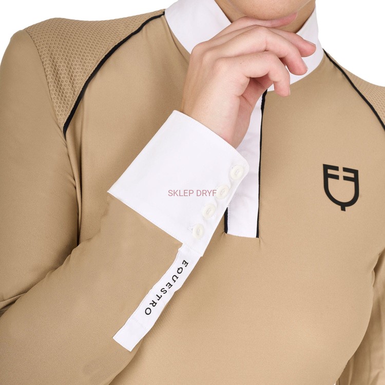 Koszulka konkursowa damska długi rękaw