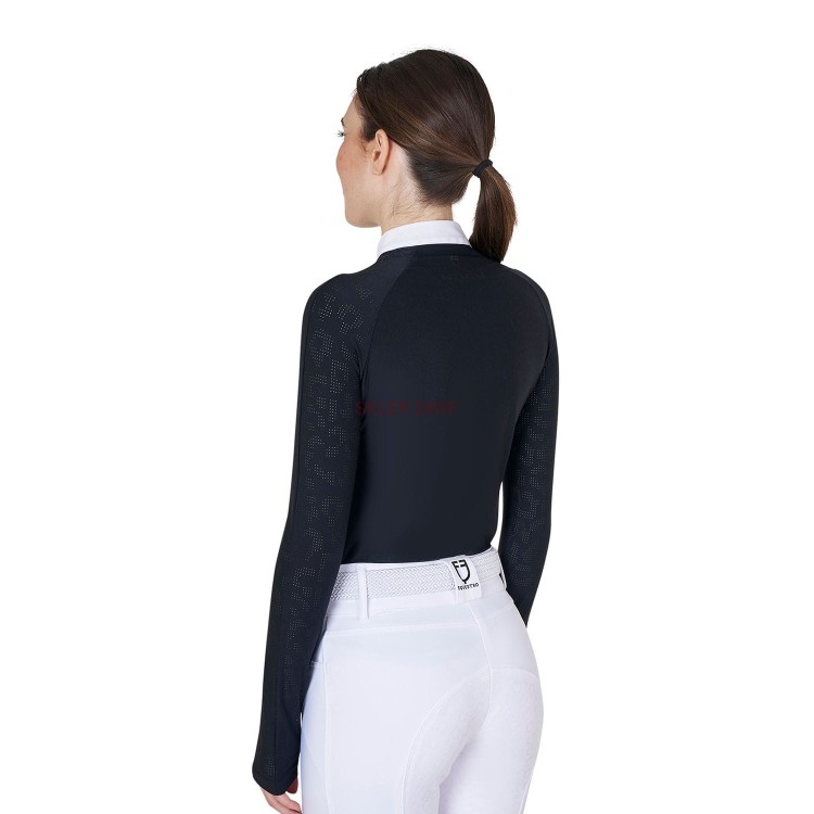 Koszulka Tulle konkursowa damska długi rękaw